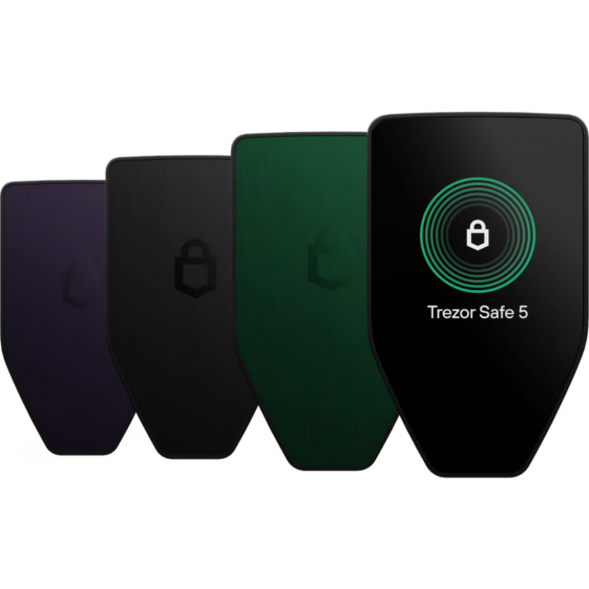 Аппаратный криптокошелек Trezor Safe 5, Violet Ore в Кирове