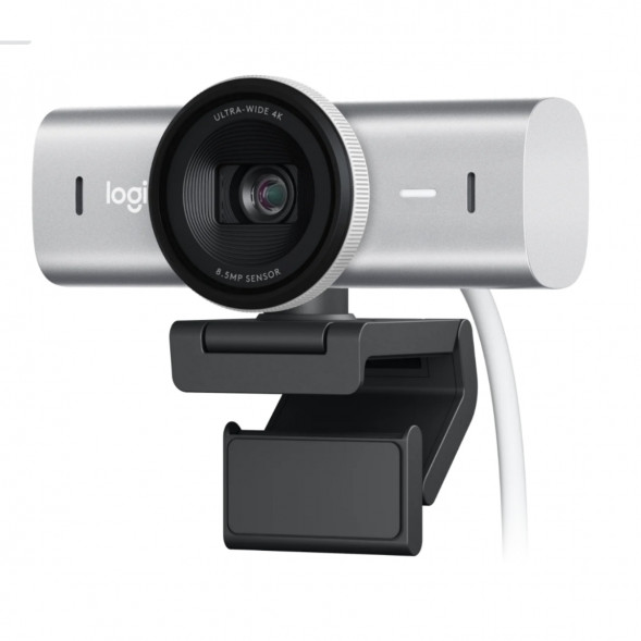 Веб-камера Logitech MX Brio 4K, Pale Grey в Кирове