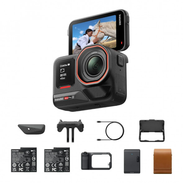 Экшн-камера Insta360 Ace Pro 2 Flash Print Bundle в Кирове