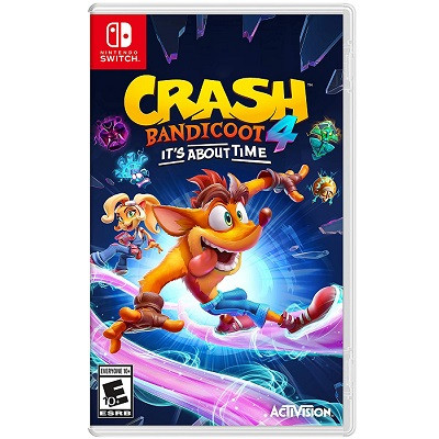 Игра Crash Bandicoot 4: Это Вопрос Времени для Nintendo Switch, картридж в Кирове