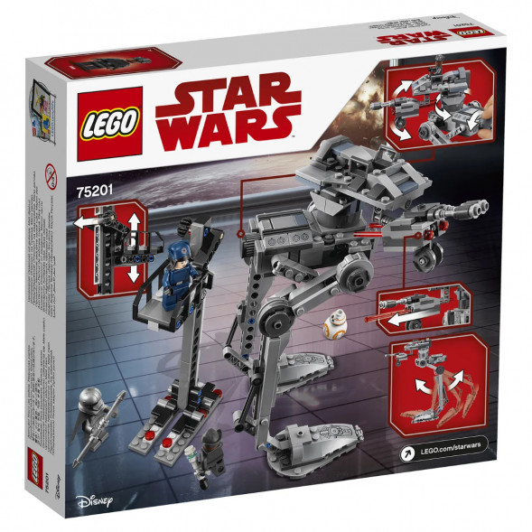 Конструктор LEGO Star Wars 75201 Вездеход AT-ST Первого Ордена в Кирове