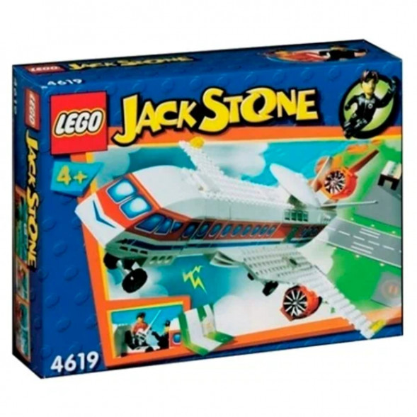 Конструктор LEGO Jack Stone 4619 Патрульный самолет AIR в Кирове