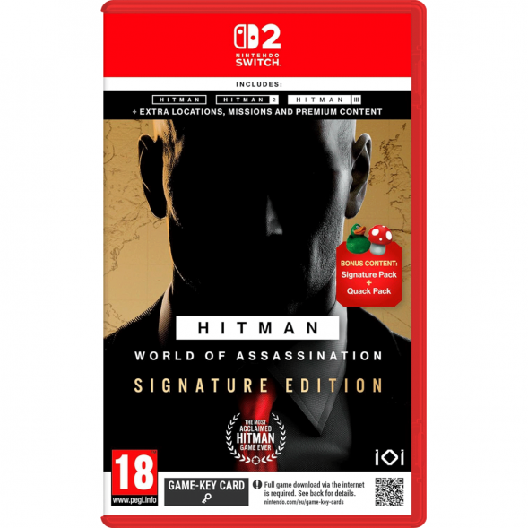 Игра Hitman World of Assassination Signature Edition [Nintendo Switch 2, русские субтитры] в Кирове
