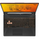 Ноутбук ASUS TUF Gaming A15 FA506NCG-HN330 (15.6&amp;quot;, IPS, AMD Ryzen 7 8845HS 3.8ГГц, 8-ядерный, 16ГБ DDR5, 512ГБ SSD, NVIDIA GeForce RTX 3050 - 4 ГБ, без ОС), черный в Кирове