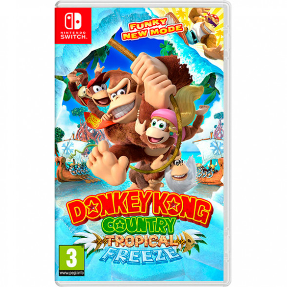 Игра Donkey Kong Country: Tropical Freeze [Nintendo Switch, английская версия] в Кирове