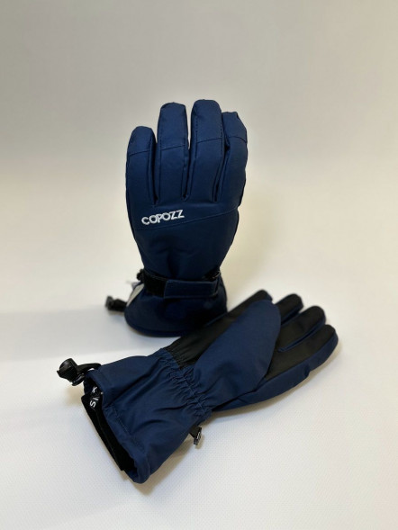 Перчатки горнолыжные сноубордические Copozz (синий, S) в Кирове