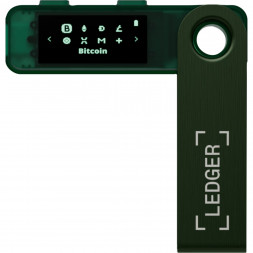 Криптокошелек Ledger Nano S Plus 1 шт., Emerald Green