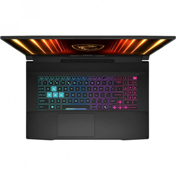 Ноутбук MSI Katana 17 HX B14WGK-274XRU (17.3&amp;quot;, IPS, Intel Core i7 14650HX 2.2ГГц, 16 ядер, 32ГБ DDR5, 1ТБ SSD, NVIDIA GeForce RTX 5070 - 8 ГБ, TGP 115Вт, без ОС), черный в Кирове