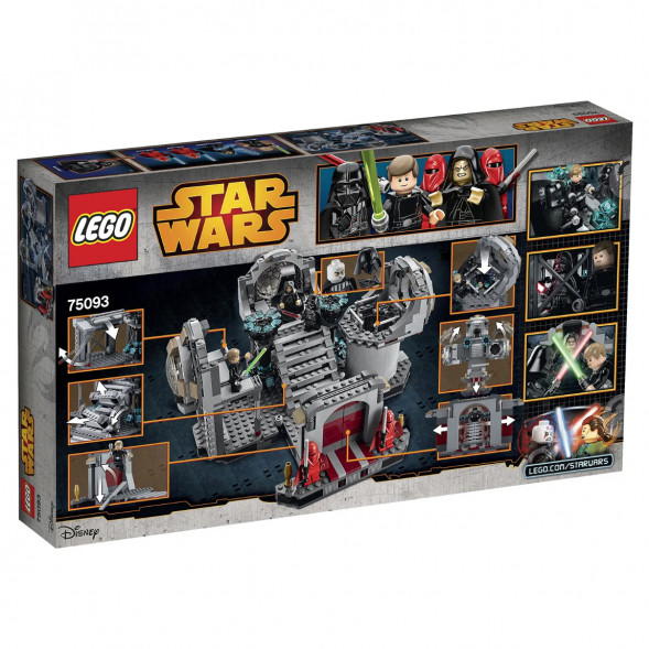 Конструктор LEGO Star Wars 75093 Звезда Смерт - Последняя схватка в Кирове