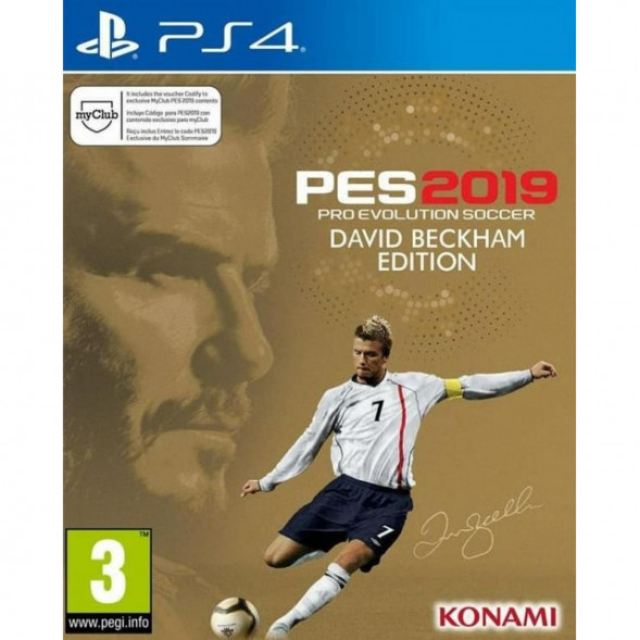 Игра PES 2019: Pro Evolution Soccer. David Beckham Edition [PS4, русские субтитры] в Кирове