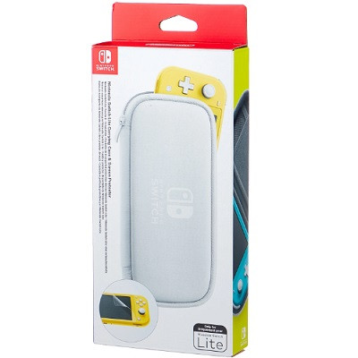 Nintendo Чехол и защитная плёнка для Nintendo Switch Lite, белый в Кирове