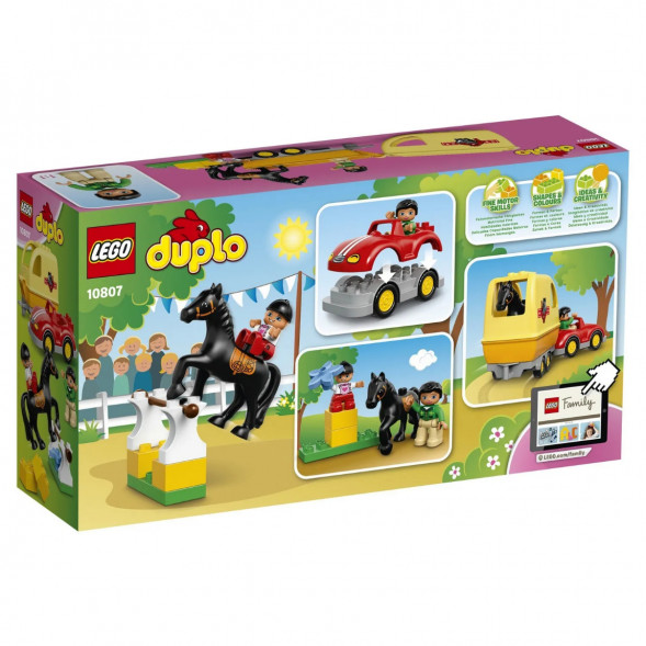 Конструктор LEGO DUPLO Town 10807 Трейлер для лошадок в Кирове