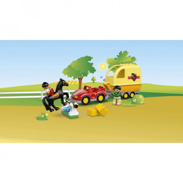 Конструктор LEGO DUPLO Town 10807 Трейлер для лошадок в Кирове