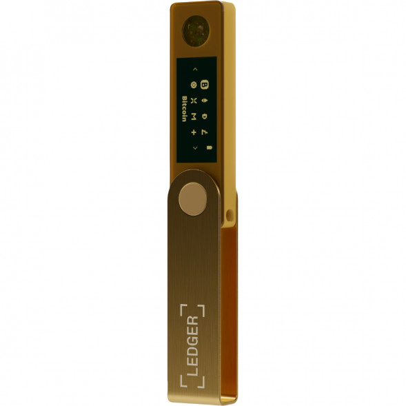 Аппаратный криптокошелек Ledger Nano X, Gold в Кирове