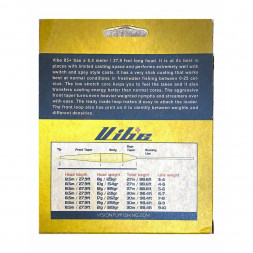 Рыболовный шнур Vision Vibe 85+ Rods 6-7 Floating Head Weight VKL6F