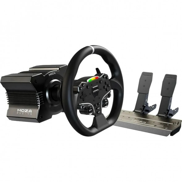 Игровой руль MOZA R5 Bundle (R5 Base, ES Wheel, SR-P Lite double Pedals，R5 Table Clamp) RS20 в Кирове