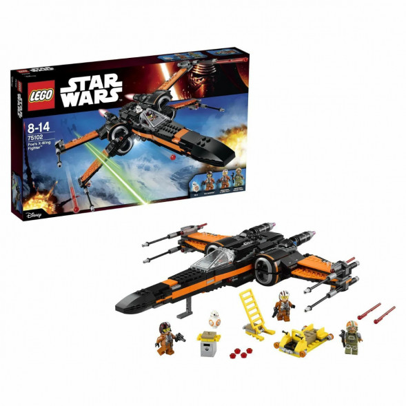 Конструктор LEGO Star Wars 75102 Истребитель По (Poe&amp;#039;s X-Wing Fighter) в Кирове