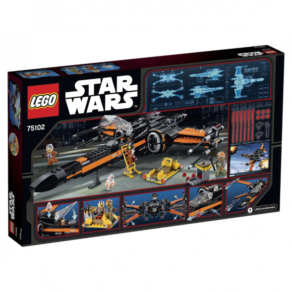 Конструктор LEGO Star Wars 75102 Истребитель По (Poe&amp;#039;s X-Wing Fighter) в Кирове