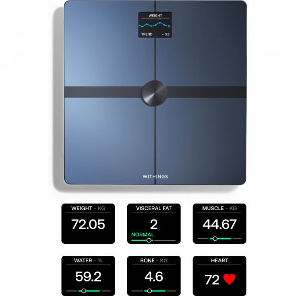 Умные весы Withings Body Smart Black (WBS13-BLACK-ALL-INTER) в Кирове