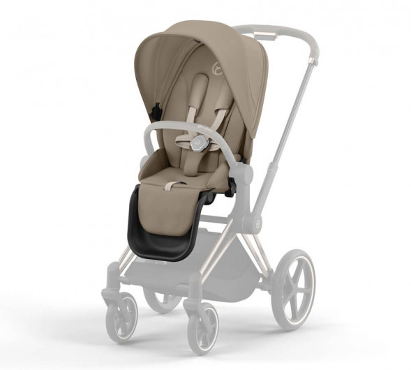 Коляска 2 в 1 Cybex Priam IV Cozy Beige, шасси Rosegold в Кирове