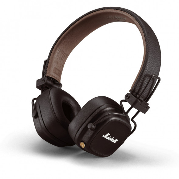 Беспроводные наушники Marshall Major IV, коричневый в Кирове