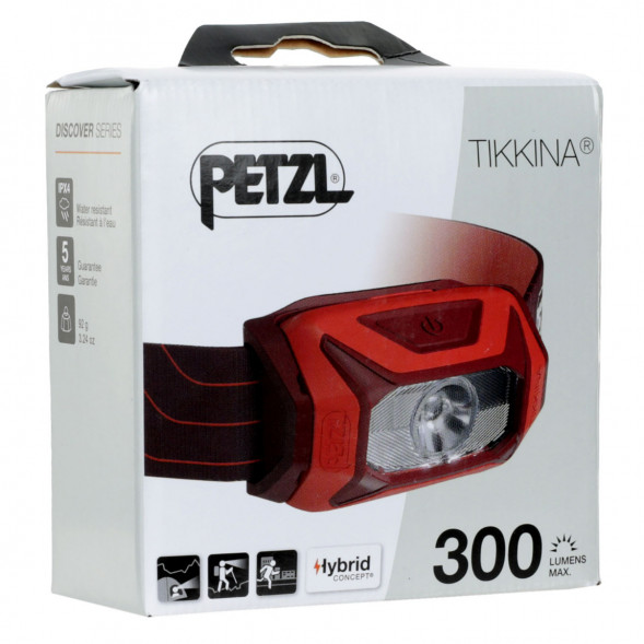 Налобный фонарь Petzl Tikkina E060AA03, красный в Кирове