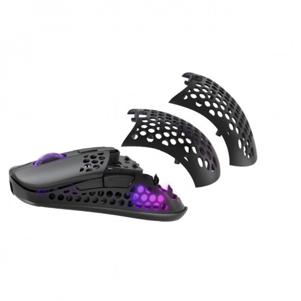 Беспроводная мышь XTRFY M42 RGB WIRELESS, черный в Кирове