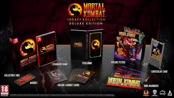 Игра Mortal Kombat: Legacy Kollection. Deluxe Edition [Nintendo Switch, английская версия] в Кирове