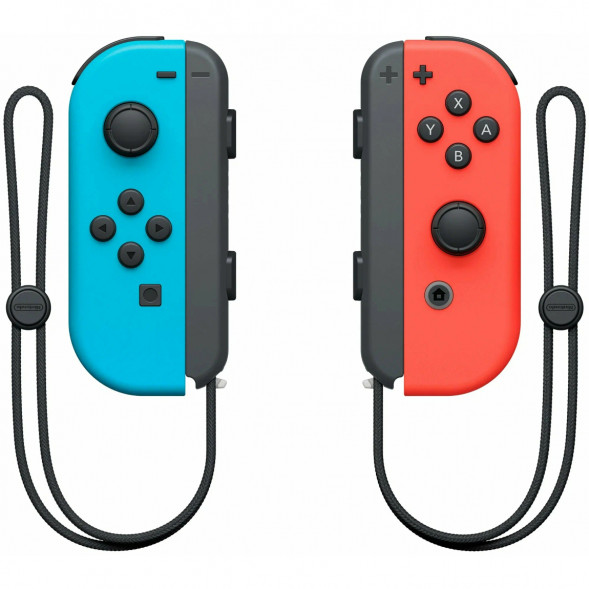 Игровая приставка Nintendo Switch OLED 64 ГБ, неоновый синий/неоновый красный в Кирове