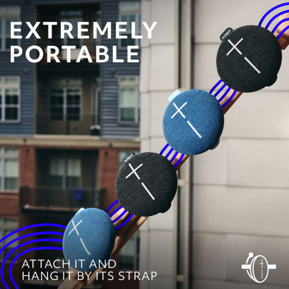 Портативная колонка Ultimate Ears MINIROLL, синий в Кирове