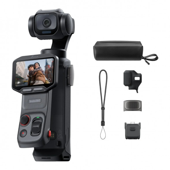 Экшн-камера Insta360 Luna Pro Standart Black 8K Gimbal Camera with 1 Sensor, черный в Кирове