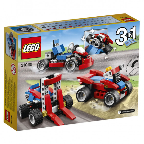 Конструктор LEGO Creator 31030 Красный гоночный карт в Кирове
