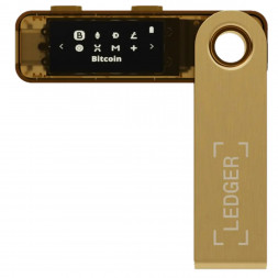 Криптокошелек Ledger Nano S Plus 1 шт., золотой