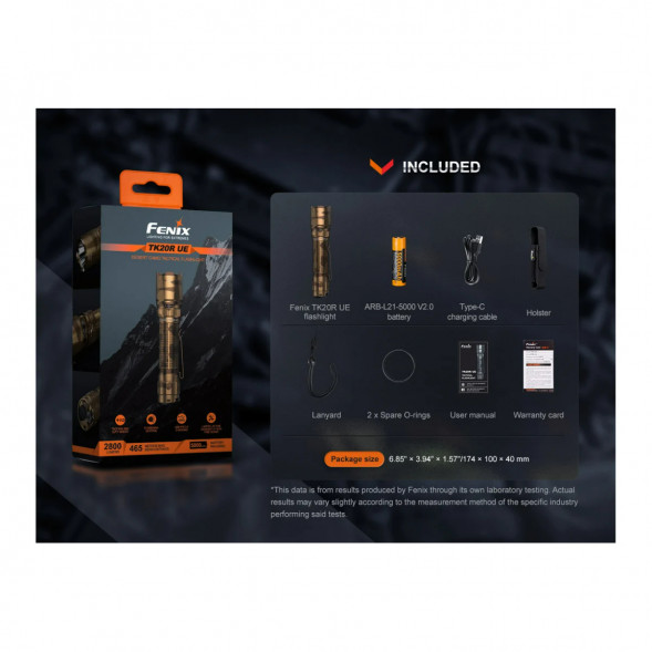 Тактический фонарь Fenix TK20R UE 2800 Lm, Tropic Green в Кирове