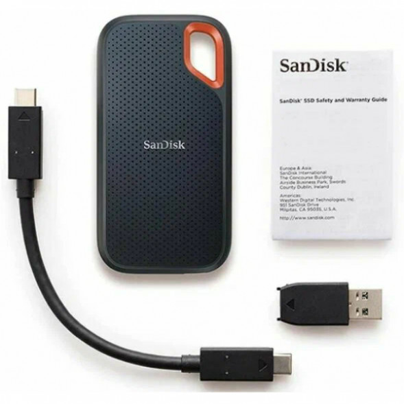 Внешний диск SanDisk Portable SSD 1TB 1000Mb/s [SDSSDE61-1TOO-Z25] в Кирове