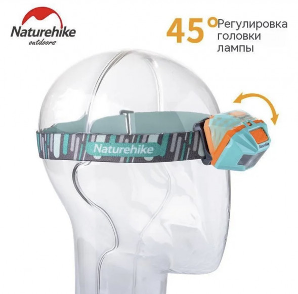 Налобный фонарь Naturehike TD-02, красный/белый в Кирове