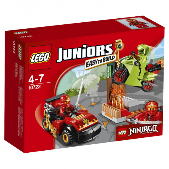 Конструктор LEGO Juniors 10722 Схватка со змеями в Кирове