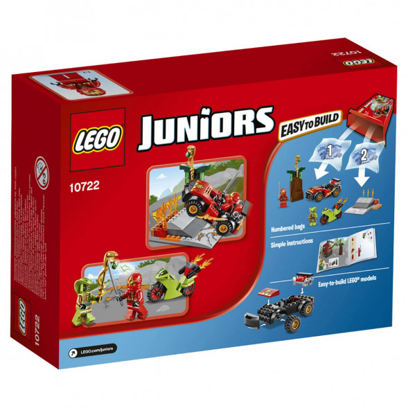 Конструктор LEGO Juniors 10722 Схватка со змеями в Кирове