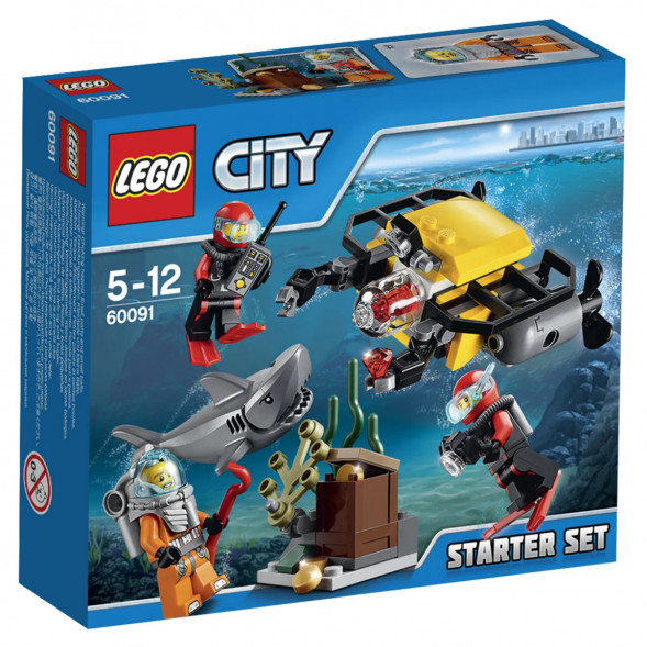Конструктор LEGO City Deep Sea Explorers 60091 Исследование морских глубин в Кирове