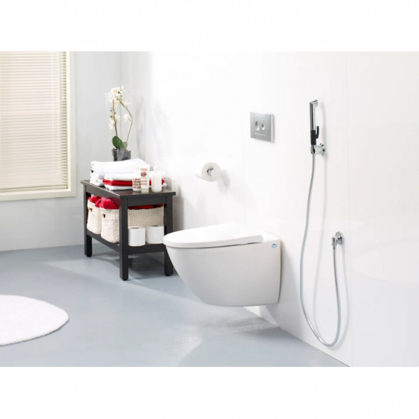 Лейка для гигиенического душа Oras Optima (272050), серебро/черный в Кирове