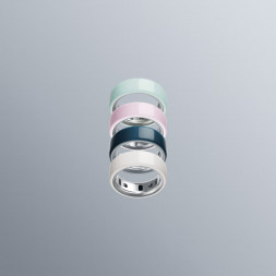 Умное кольцо Oura Ring 4 Ceramic (размер 5), Розовый/Petal