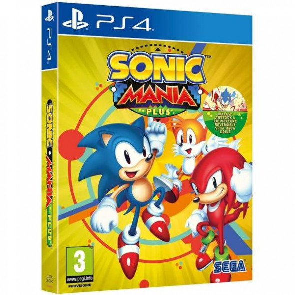 Игра Sonic Mania Plus (+ Артбук) [PS4, русские субтитры] в Кирове