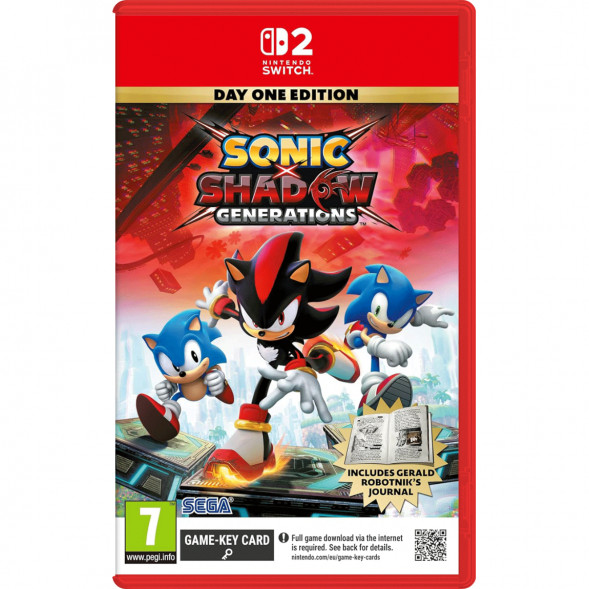 Игра Sonic x Shadow Generations. Day One Edition [Nintendo Switch 2, русские субтитры] в Кирове