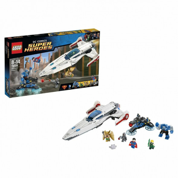 Конструктор LEGO Super Heroes 76028 Вторжение Дарксайда в Кирове