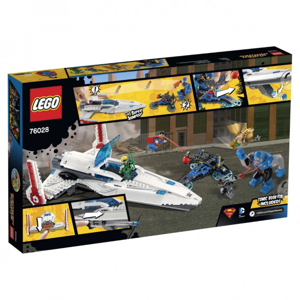 Конструктор LEGO Super Heroes 76028 Вторжение Дарксайда в Кирове