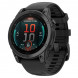 Умные часы Garmin Fenix E 47мм Amoled Slate Grey Steel с чёрным силиконовым ремешком 010-03025-01 в Кирове