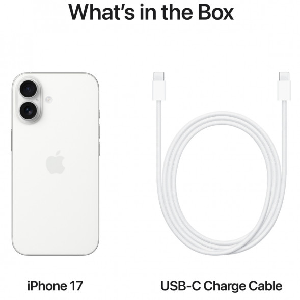 Смартфон Apple iPhone 17 512GB eSim, White в Кирове