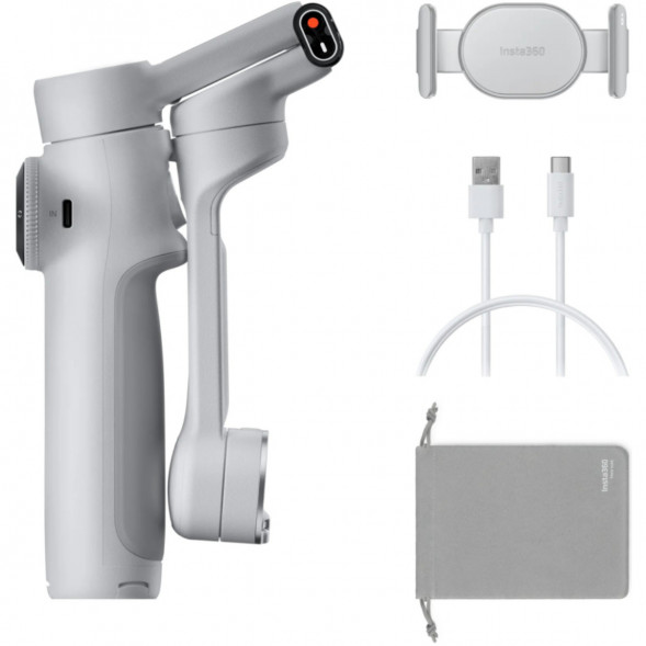 Cтабилизатор Insta360 Flow 2 Standard Bundle, Stone Gray в Кирове
