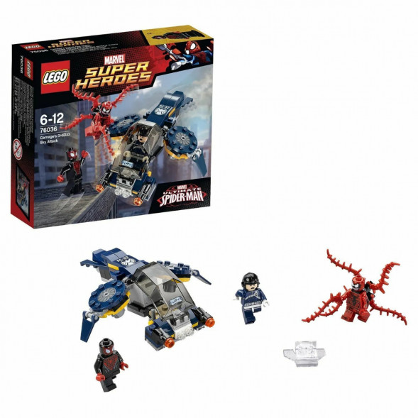 Конструктор LEGO Super Heroes 76036 Воздушная атака Карнажа в Кирове