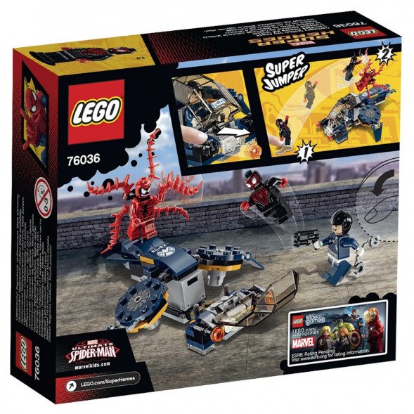 Конструктор LEGO Super Heroes 76036 Воздушная атака Карнажа в Кирове